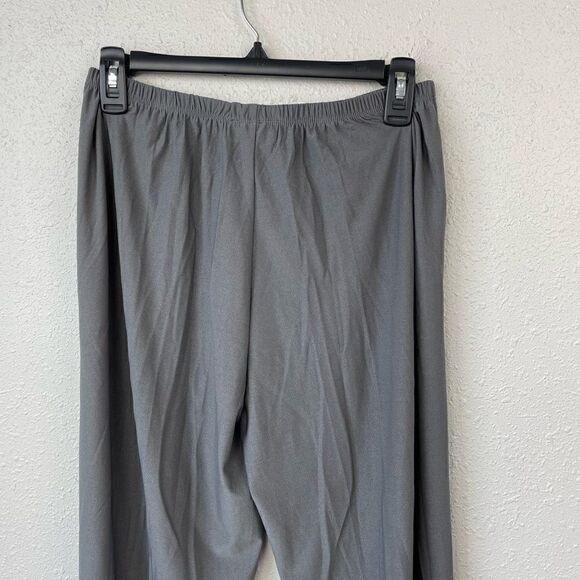 NWT Fashque Womens Gray Polyester Blend Slacks Size M - Picture 4 of 6